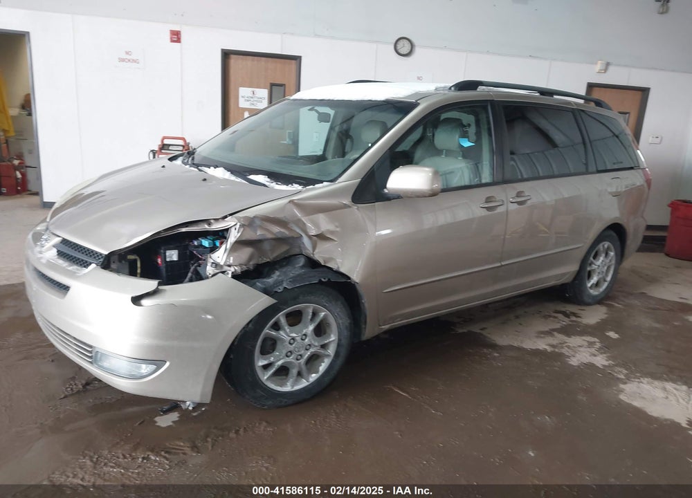 2005 TOYOTA SIENNA XLE VIN: 5TDZA22C55S302346