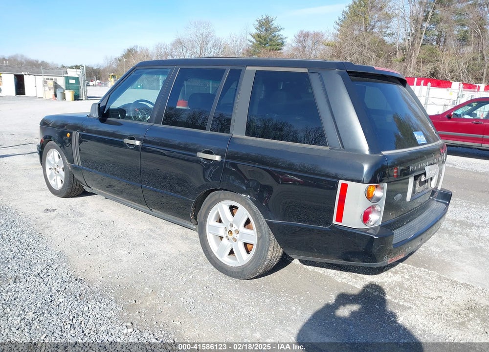2003 LAND ROVER RANGE ROVER HSE VIN: SALME11403A138235