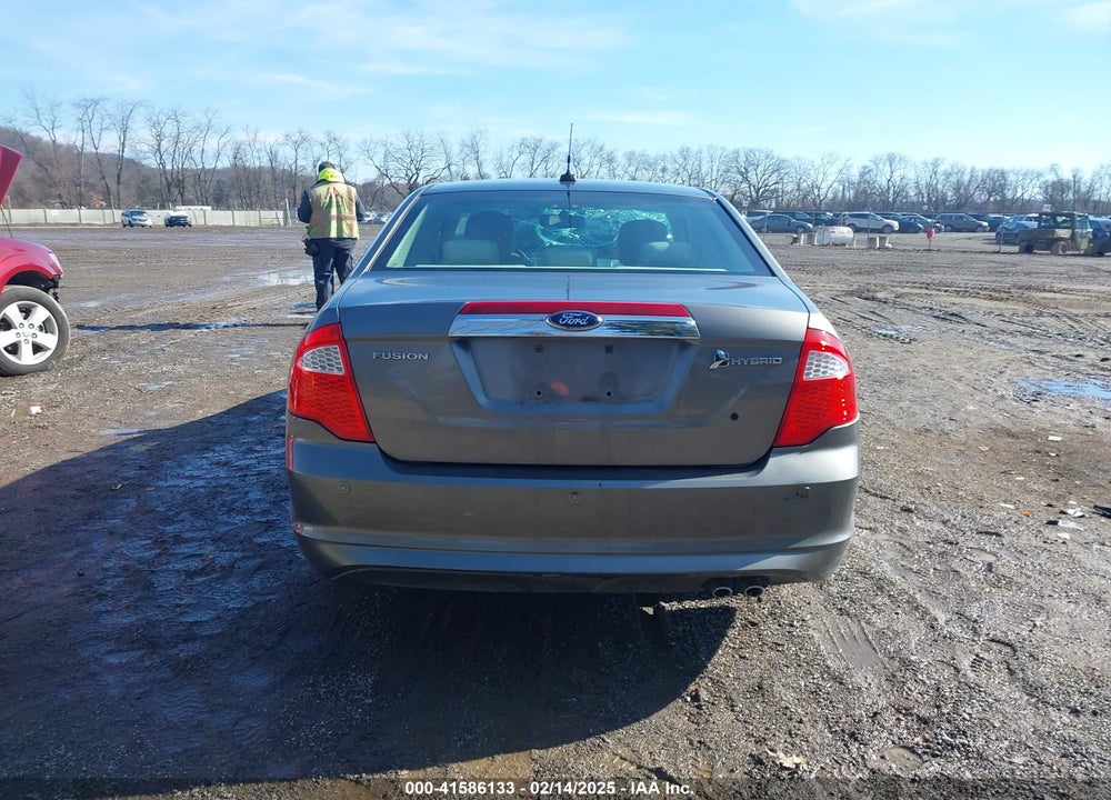 2010 FORD FUSION HYBRID VIN: 3FADP0L35AR109015