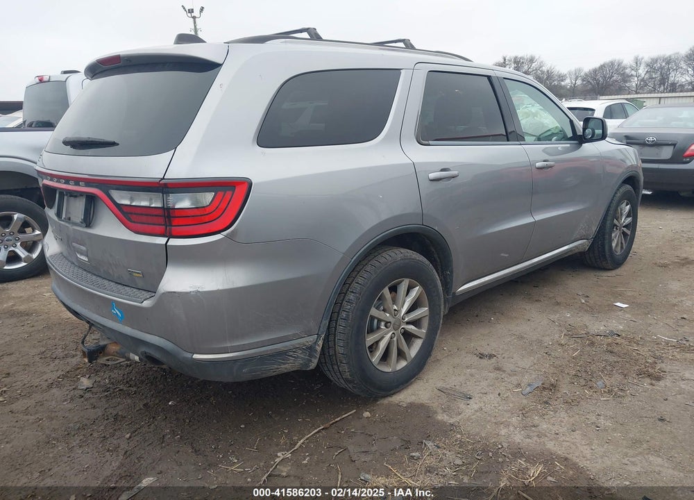 2015 DODGE DURANGO SXT VIN: 1C4RDJAG9FC245626
