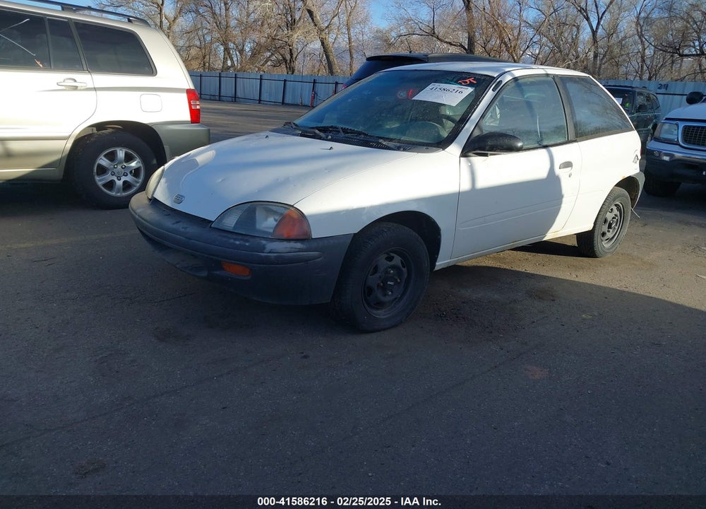 1997 GEO METRO VIN: 2C1MR2265V6761526