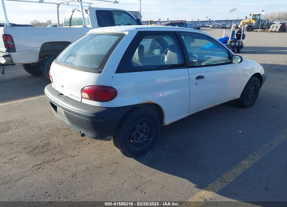 1997 GEO METRO VIN: 2C1MR2265V6761526