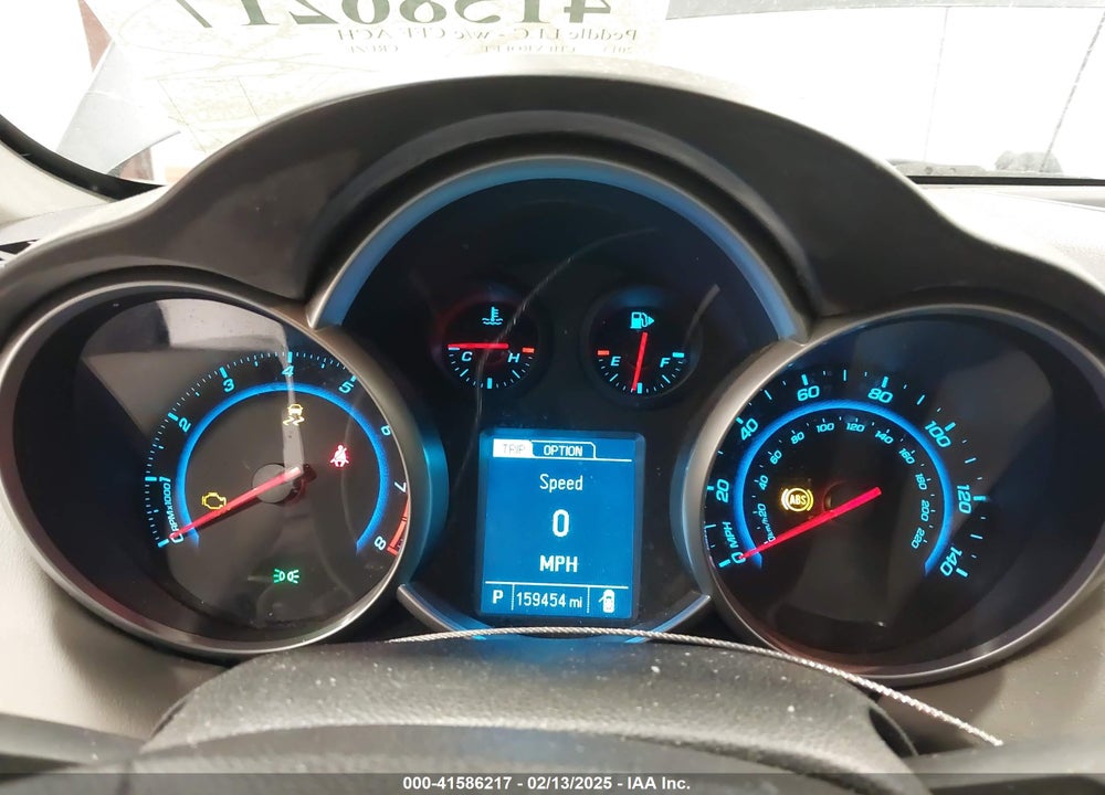 2013 CHEVROLET CRUZE VIN: 1G1PA5SH2D7128760