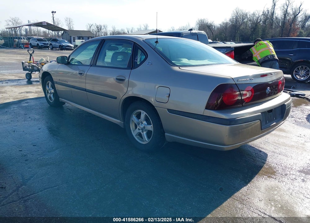2003 CHEVROLET IMPALA LS VIN: 2G1WH52K239237865