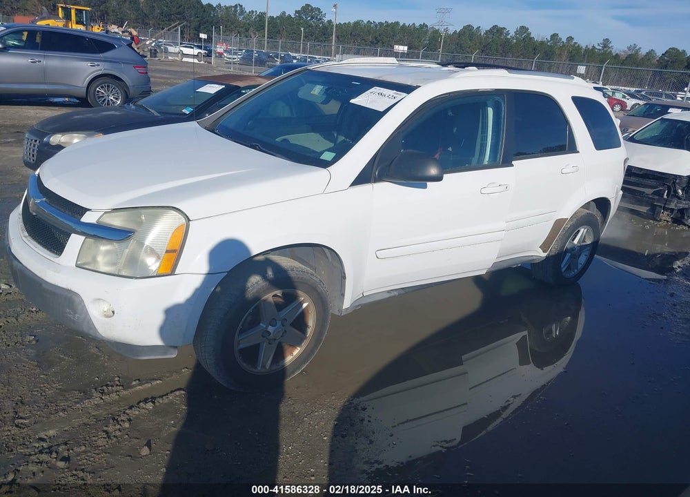 2005 CHEVROLET EQUINOX LT VIN: 2CNDL63F856046164