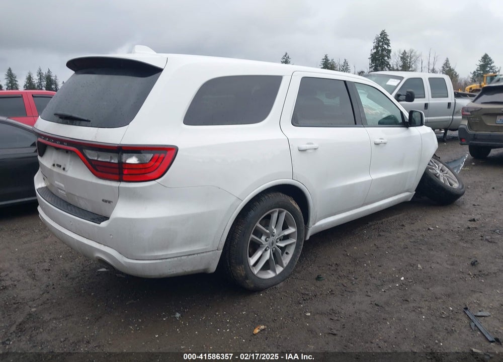 2022 DODGE DURANGO GT PLUS AWD VIN: 1C4RDJDG7NC182973