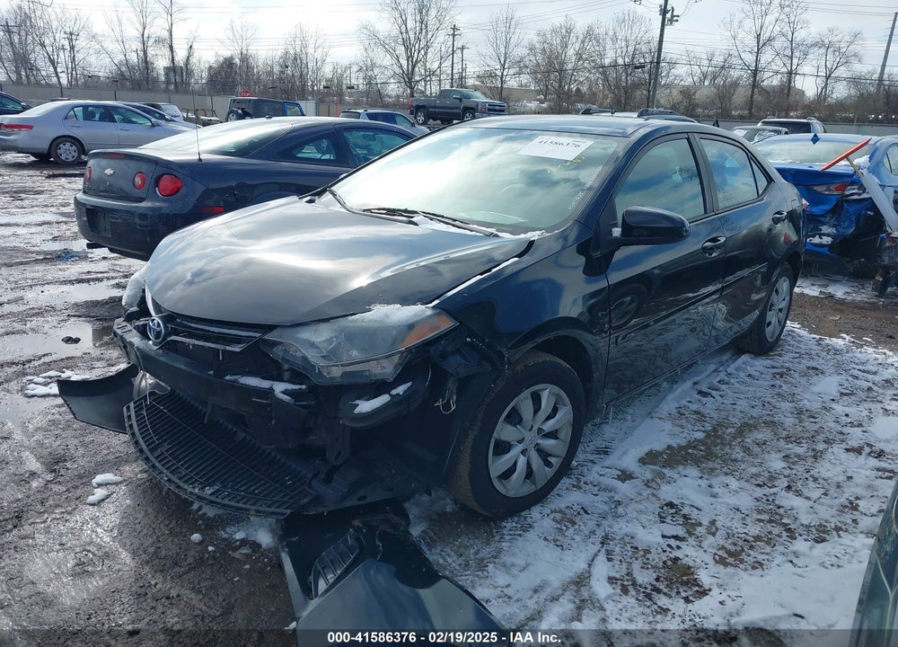 2016 TOYOTA COROLLA VIN: 2T1BURHE5GC503945