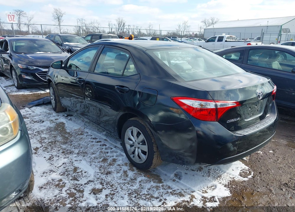 2016 TOYOTA COROLLA VIN: 2T1BURHE5GC503945