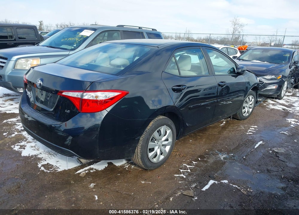 2016 TOYOTA COROLLA VIN: 2T1BURHE5GC503945