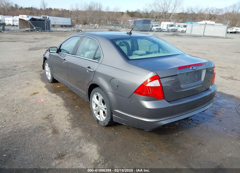 2012 FORD FUSION VIN: 3FAHP0HA2CR276721