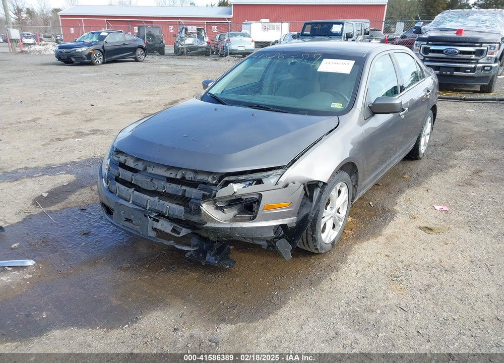 2012 FORD FUSION VIN: 3FAHP0HA2CR276721