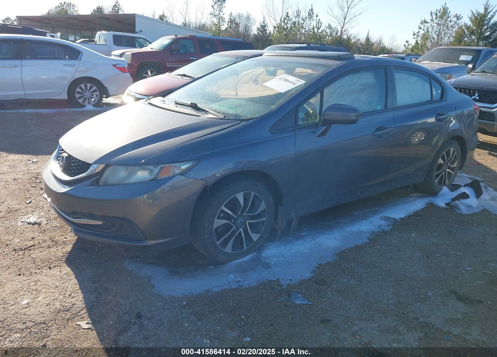 2014 HONDA CIVIC VIN: 19XFB2F8XEE017691