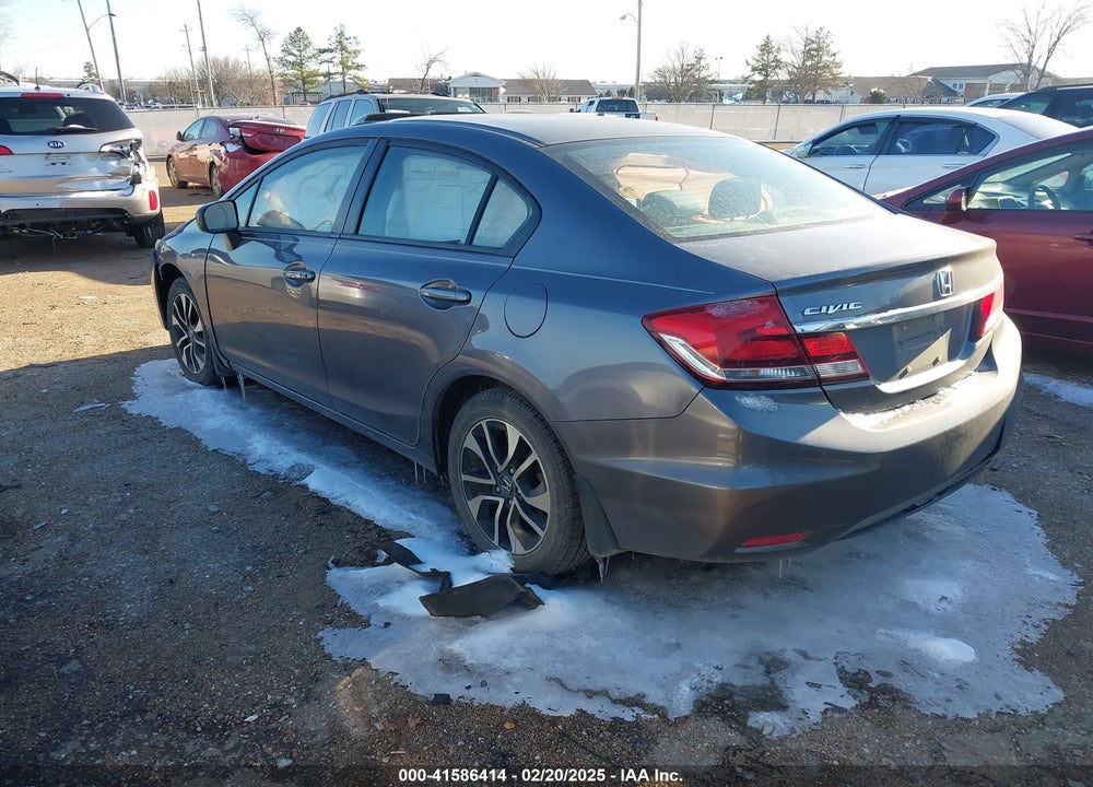2014 HONDA CIVIC VIN: 19XFB2F8XEE017691
