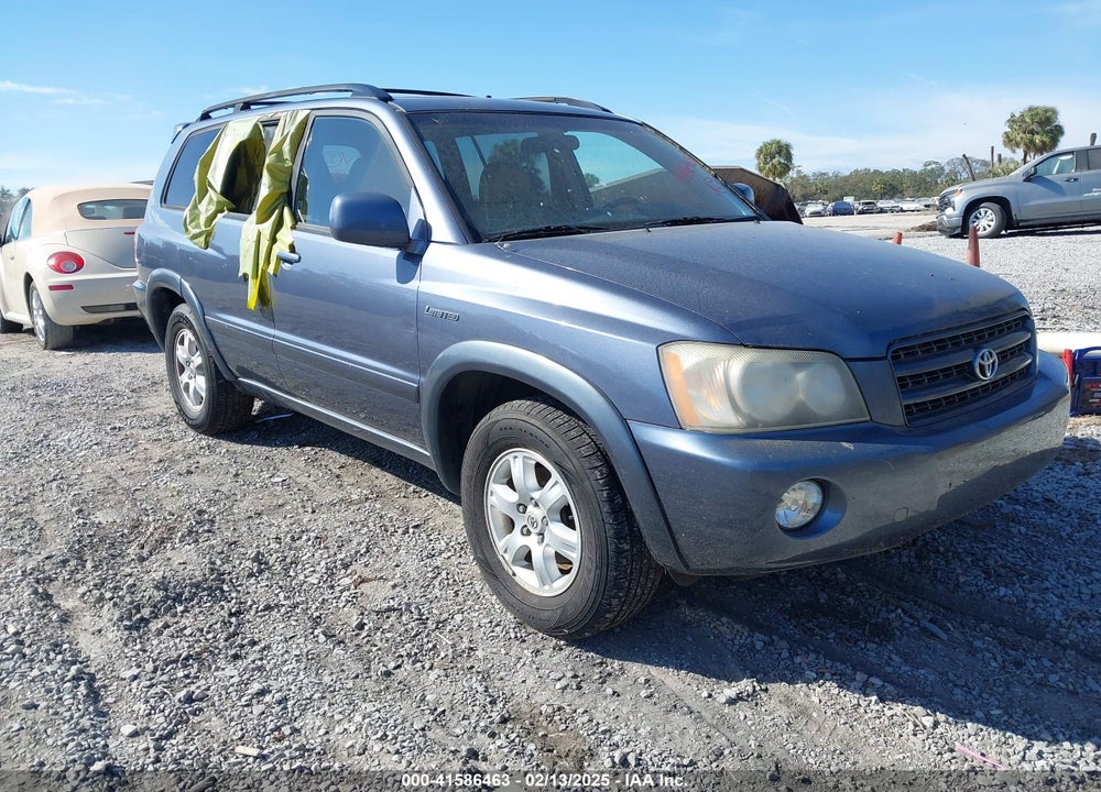 2003 TOYOTA HIGHLANDER LIMITED V6 VIN: JTEGF21A730094992