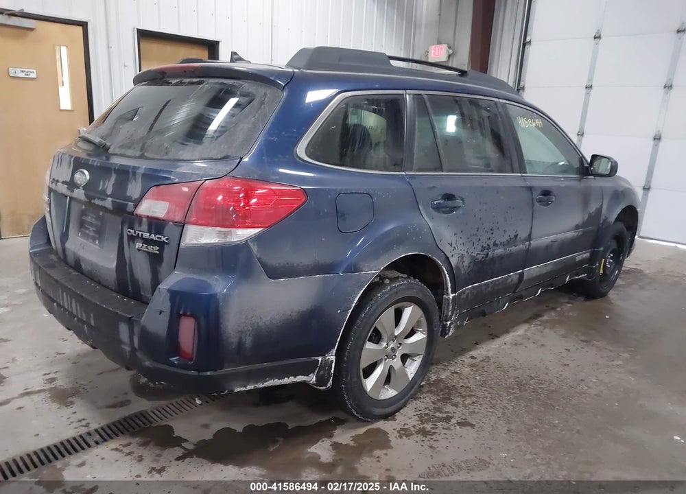 2011 SUBARU OUTBACK 2.5I LIMITED VIN: 4S4BRBKC9B3422430