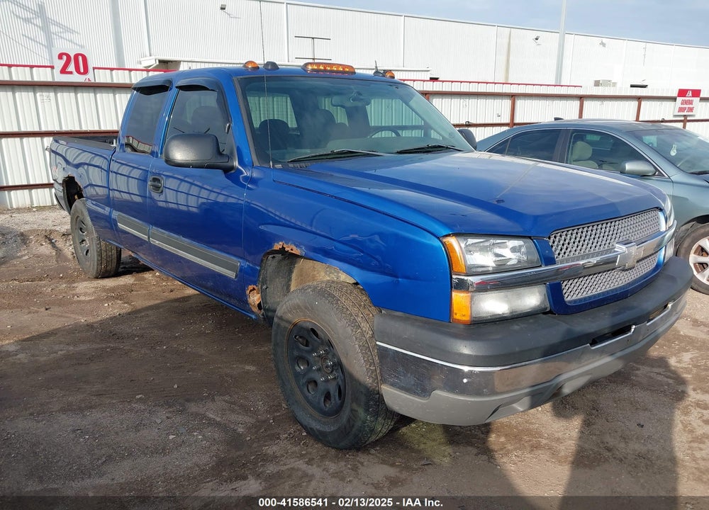 2004 CHEVROLET SILVERADO 1500 LS VIN: 2GCEK19T141242681