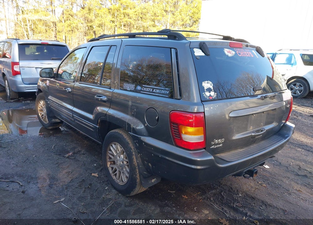 2004 JEEP GRAND CHEROKEE LIMITED VIN: 1J4GW58N44C417484