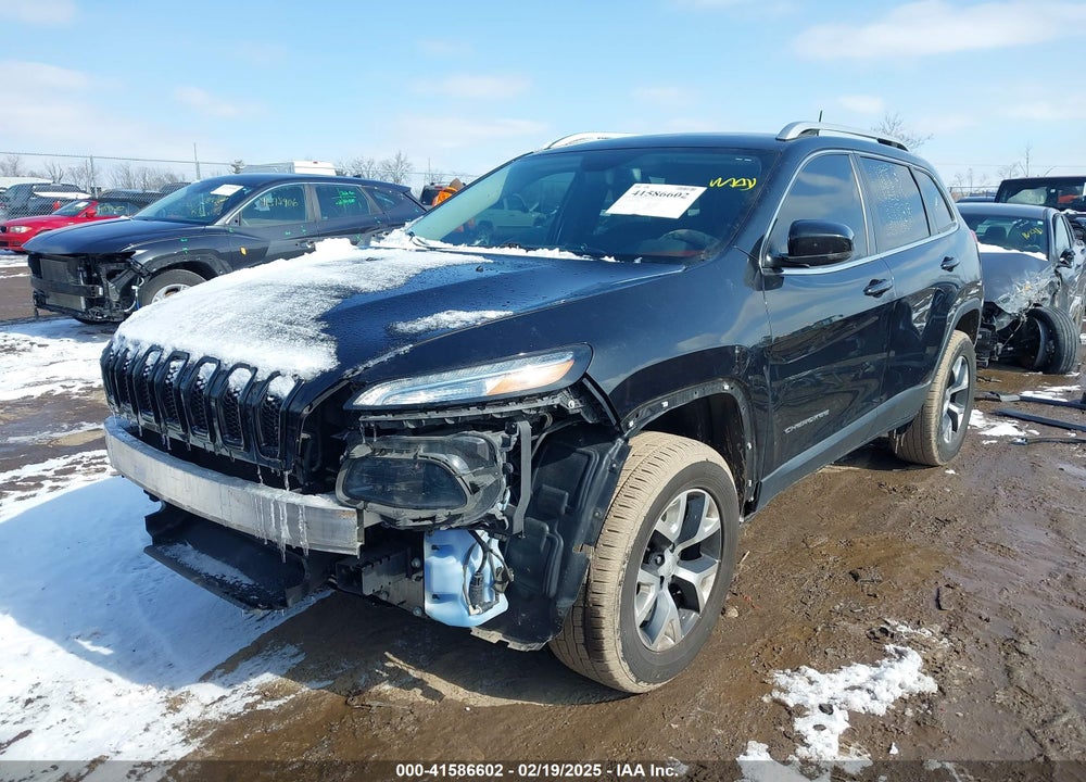 2016 JEEP CHEROKEE LIMITED VIN: 1C4PJMDBXGW348457