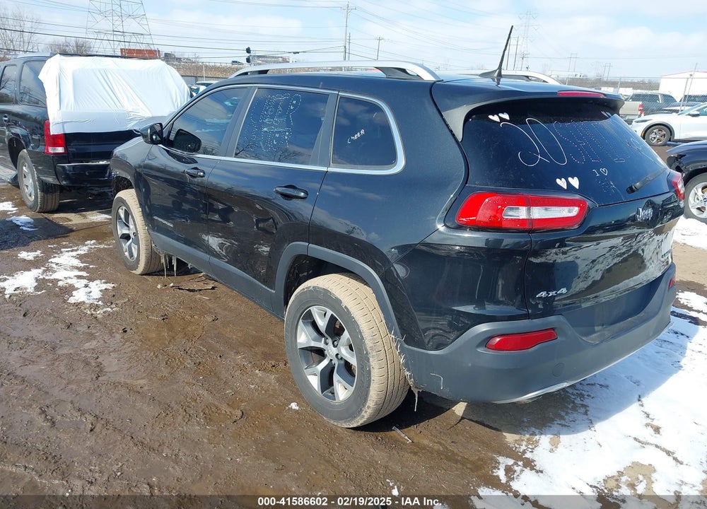 2016 JEEP CHEROKEE LIMITED VIN: 1C4PJMDBXGW348457