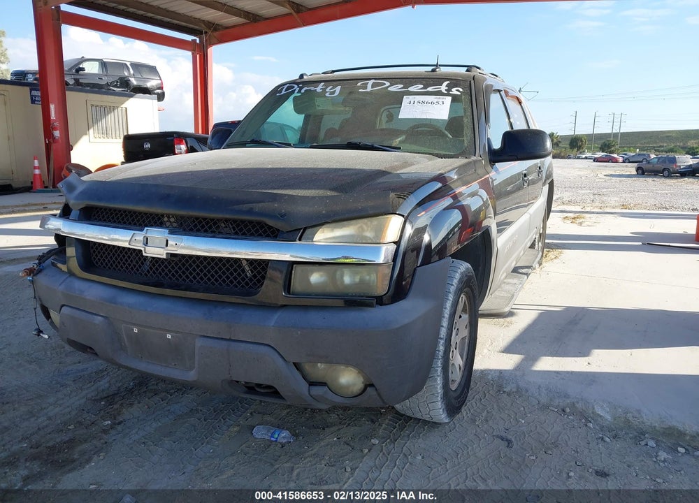 2003 CHEVROLET AVALANCHE 1500 VIN: 3GNEC13T63G170282