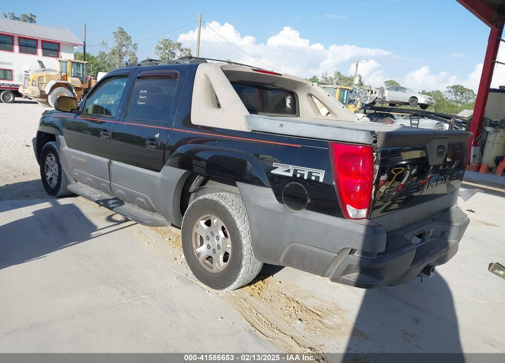 2003 CHEVROLET AVALANCHE 1500 VIN: 3GNEC13T63G170282