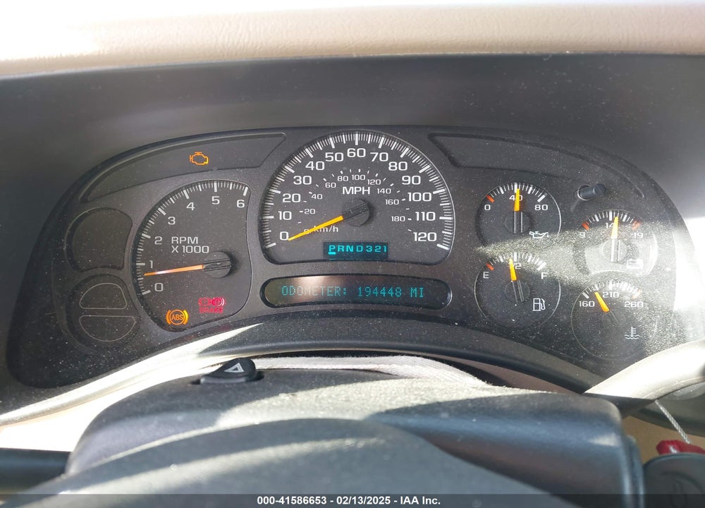 2003 CHEVROLET AVALANCHE 1500 VIN: 3GNEC13T63G170282
