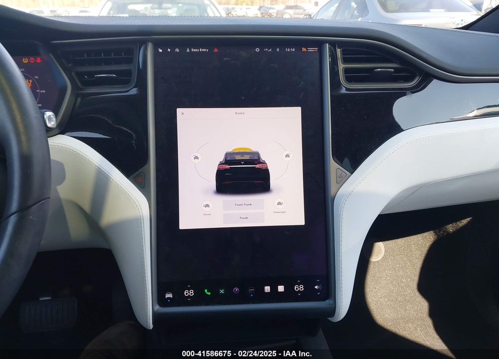 2020 TESLA MODEL X VIN: 5YJXCDE24LF230203
