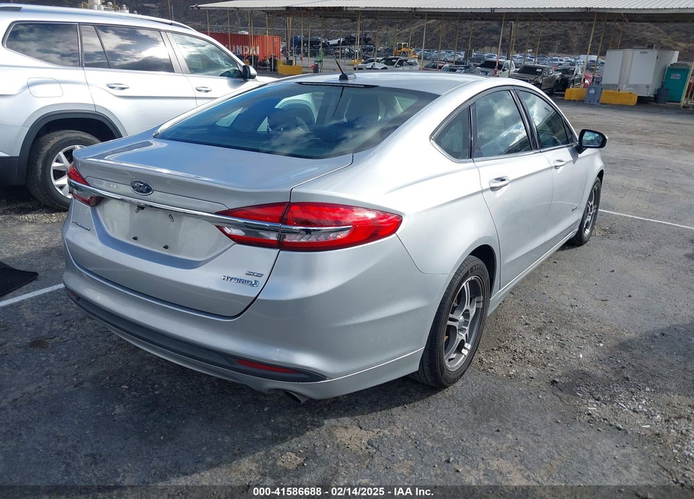 2018 FORD FUSION HYBRID VIN: 3FA6P0LU8JR133360