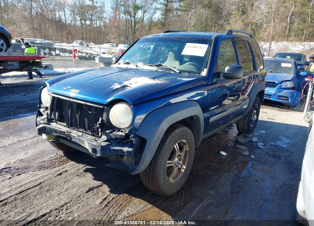 2004 JEEP LIBERTY SPORT VIN: 1J4GL48K14W191590