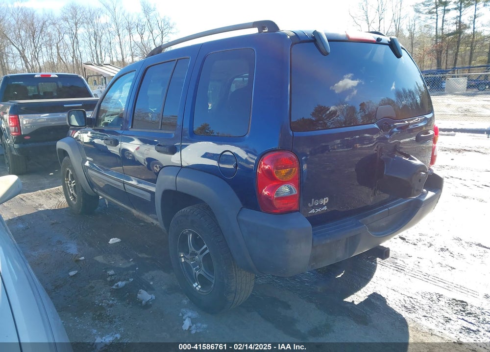 2004 JEEP LIBERTY SPORT VIN: 1J4GL48K14W191590