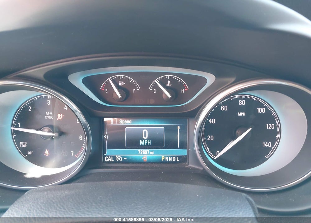 2017 BUICK ENVISION VIN: LRBFXASA5HD104374