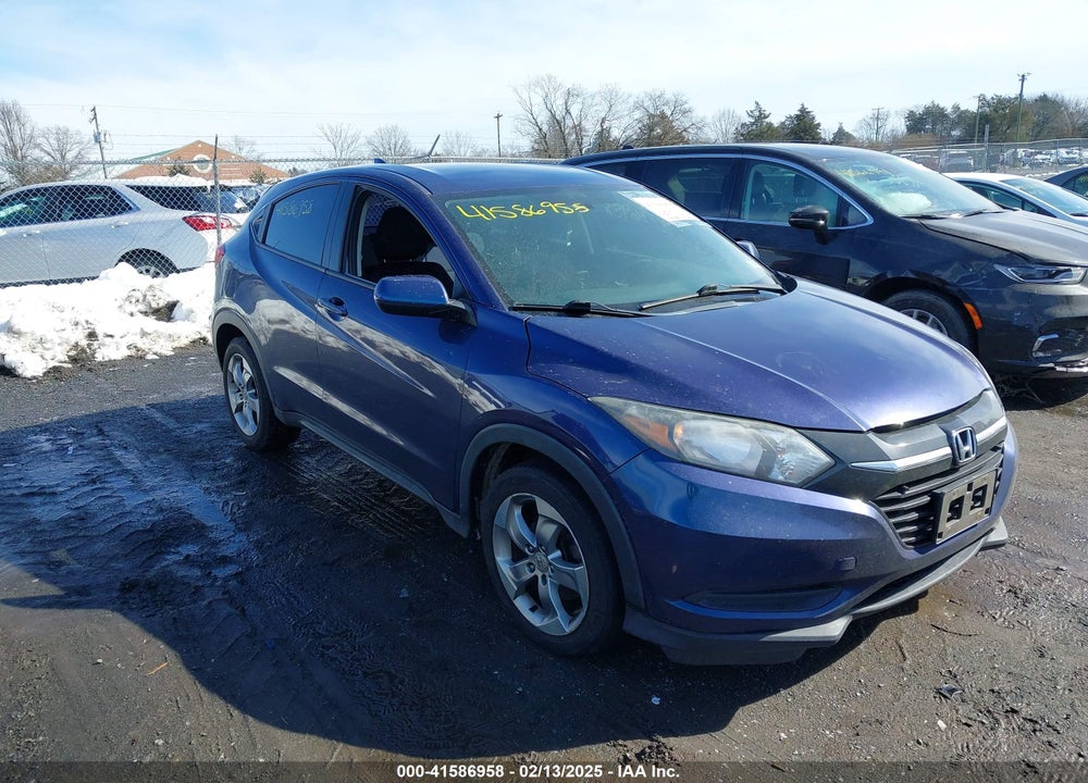 2017 HONDA HR-V LX VIN: 3CZRU5H30HM708601