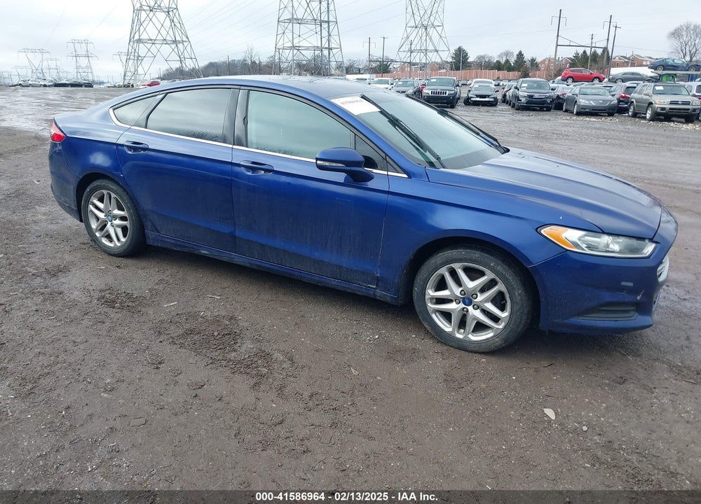 2013 FORD FUSION SE VIN: 3FA6P0H74DR255723