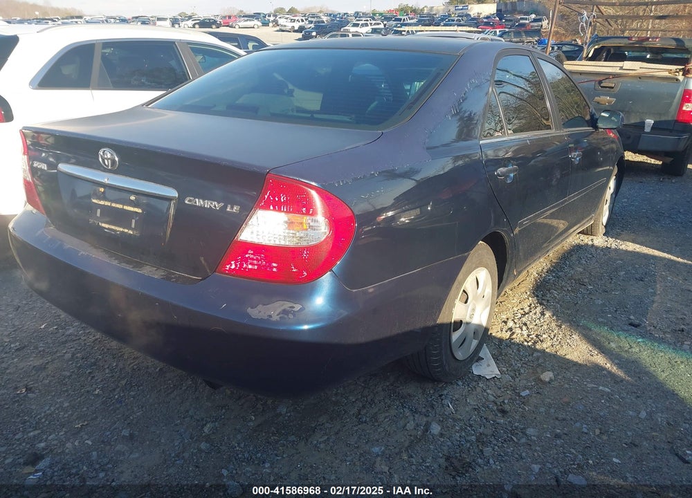 2003 TOYOTA CAMRY LE VIN: 4T1BE32K93U667281