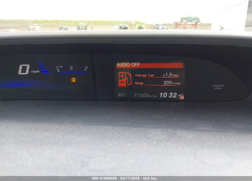 2013 HONDA CIVIC VIN: 19XFB2F86DE284020