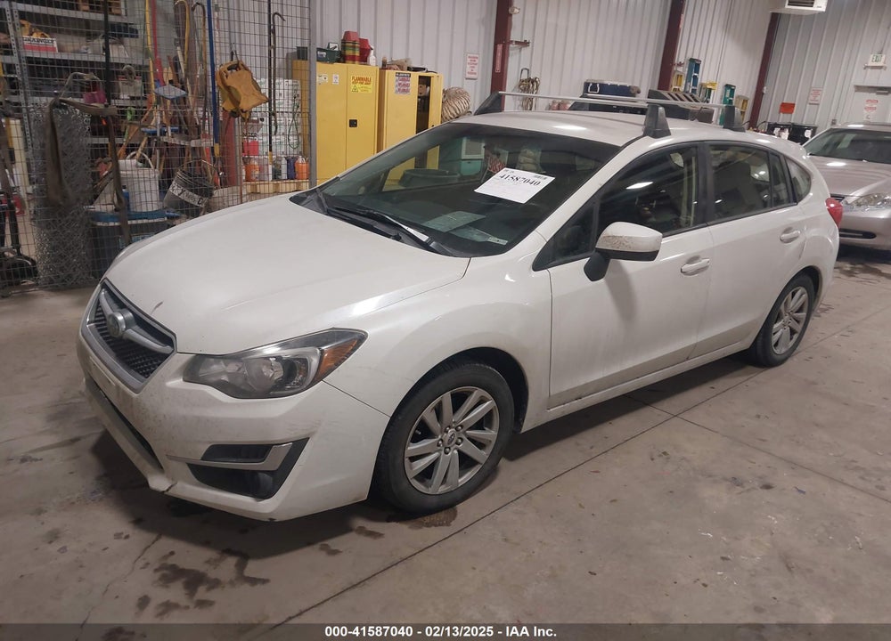 2015 SUBARU IMPREZA VIN: JF1GPAC67FH271248
