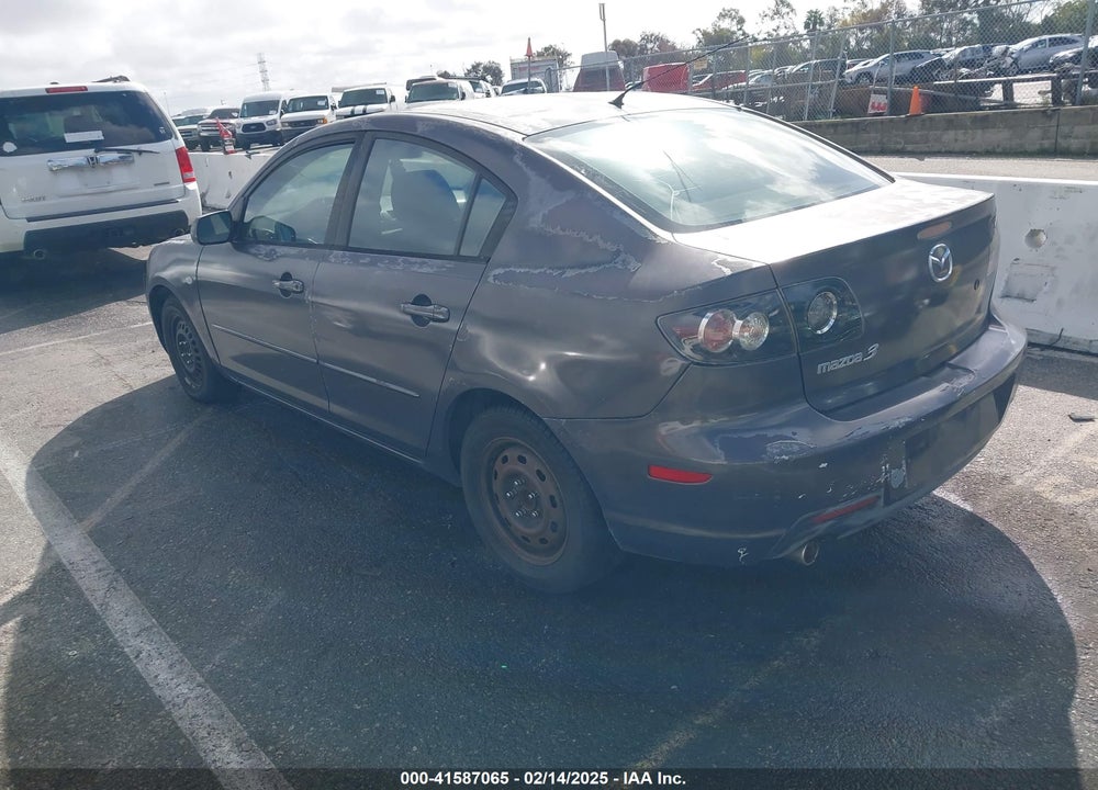 2007 MAZDA MAZDA3 VIN: JM1BK32FX71626522