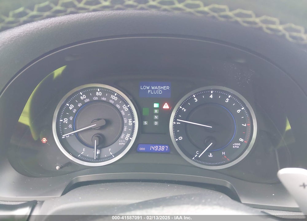 2011 LEXUS IS 250 VIN: JTHBF5C21B5145862