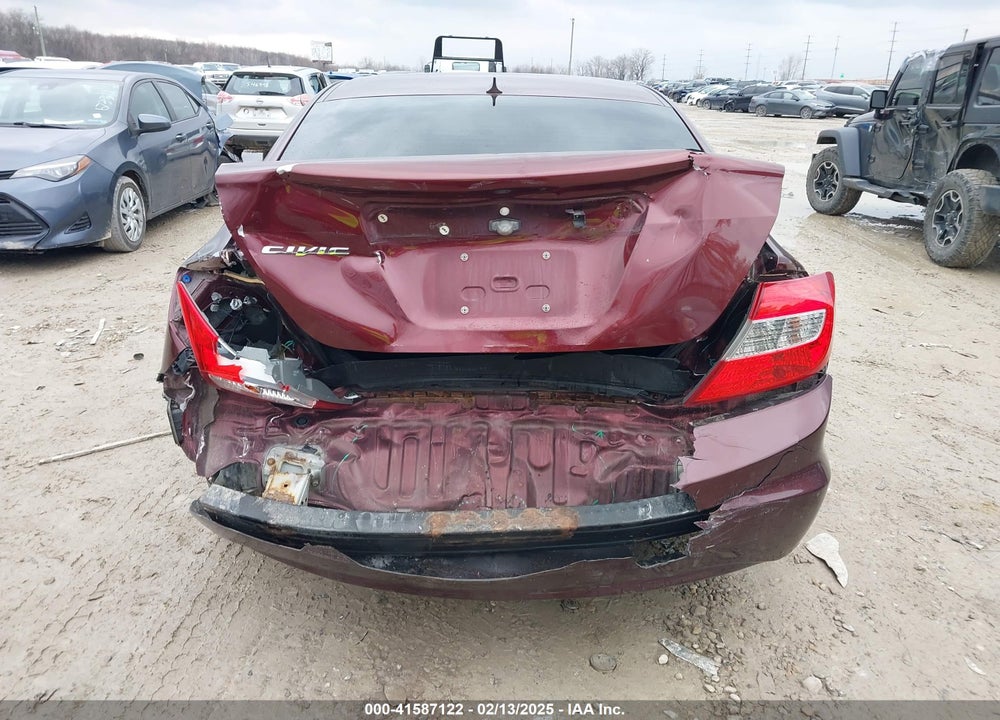 2012 HONDA CIVIC EX VIN: 19XFB2F84CE071338