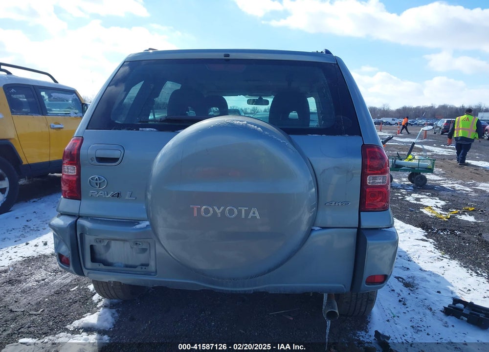 2005 TOYOTA RAV4 VIN: JTEHD20V750066983