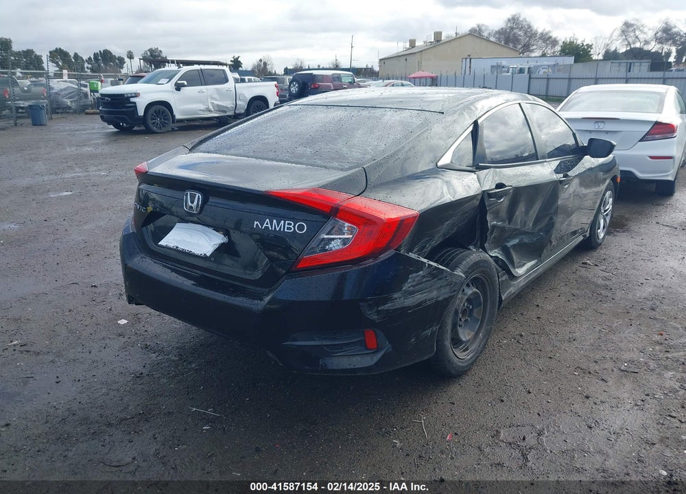 2016 HONDA CIVIC VIN: 19XFC2F54GE244882