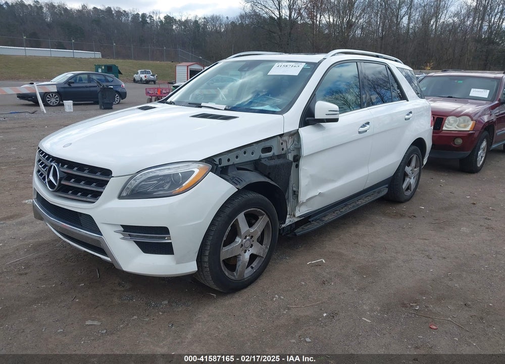 2014 MERCEDES-BENZ ML 350 4MATIC VIN: 4JGDA5HB6EA305095