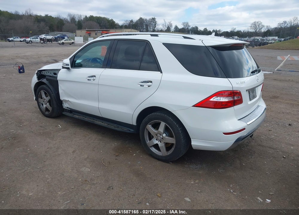 2014 MERCEDES-BENZ ML 350 4MATIC VIN: 4JGDA5HB6EA305095