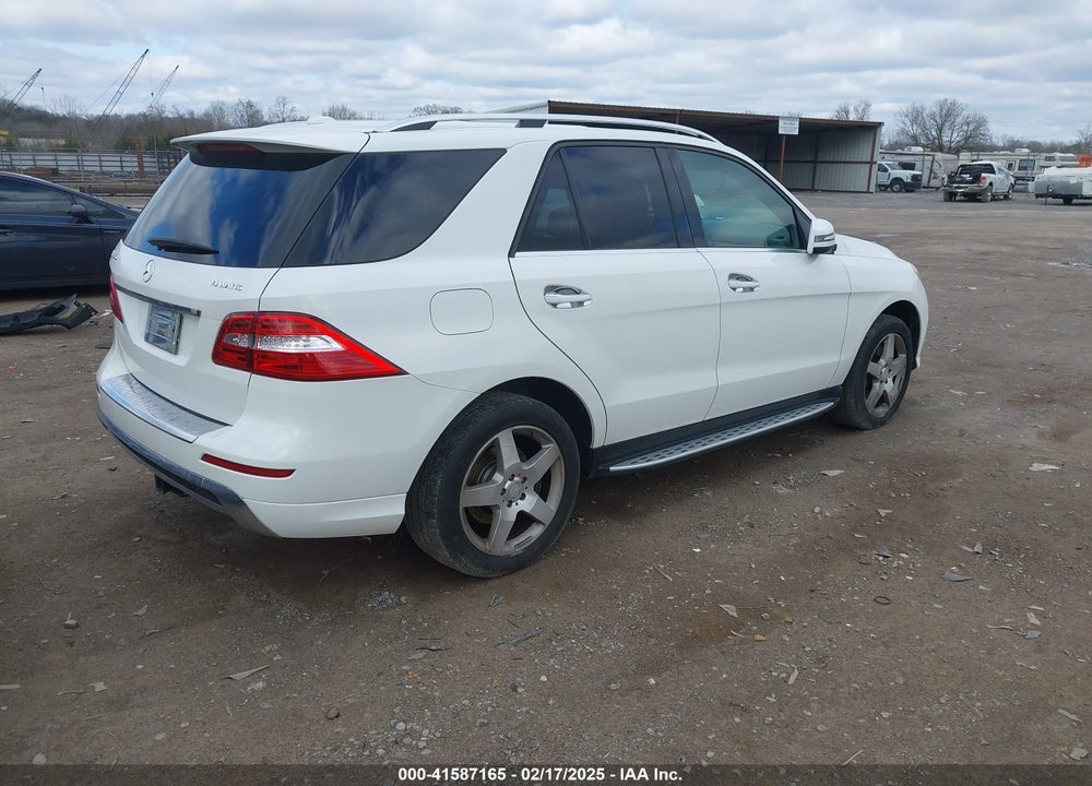 2014 MERCEDES-BENZ ML 350 4MATIC VIN: 4JGDA5HB6EA305095