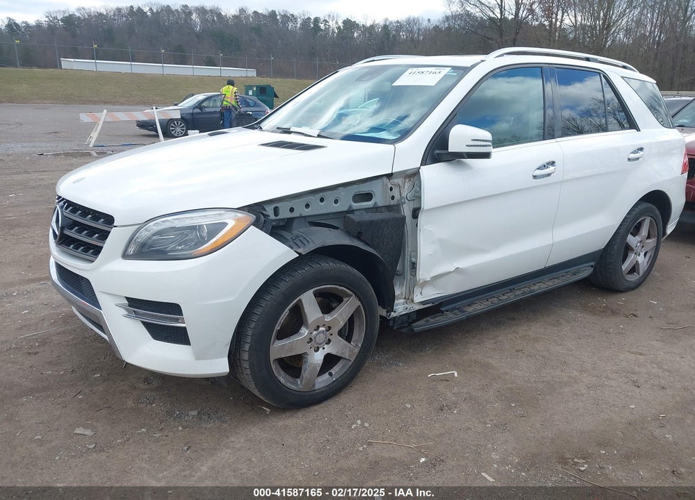 2014 MERCEDES-BENZ ML 350 4MATIC VIN: 4JGDA5HB6EA305095