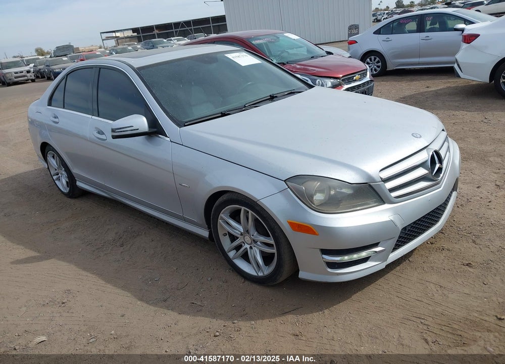2012 MERCEDES-BENZ C 250 VIN: WDDGF4HB9CR194589