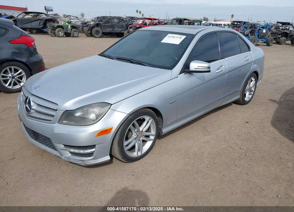2012 MERCEDES-BENZ C 250 VIN: WDDGF4HB9CR194589