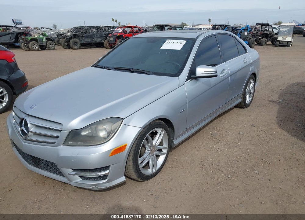2012 MERCEDES-BENZ C 250 VIN: WDDGF4HB9CR194589