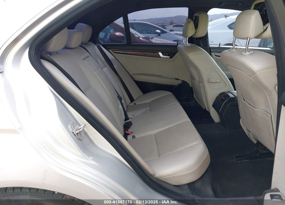 2012 MERCEDES-BENZ C 250 VIN: WDDGF4HB9CR194589