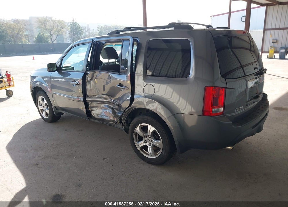 2013 HONDA PILOT EX-L VIN: 5FNYF4H59DB002300